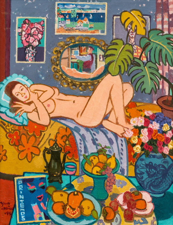 A Nude Woman in an Atelier main image